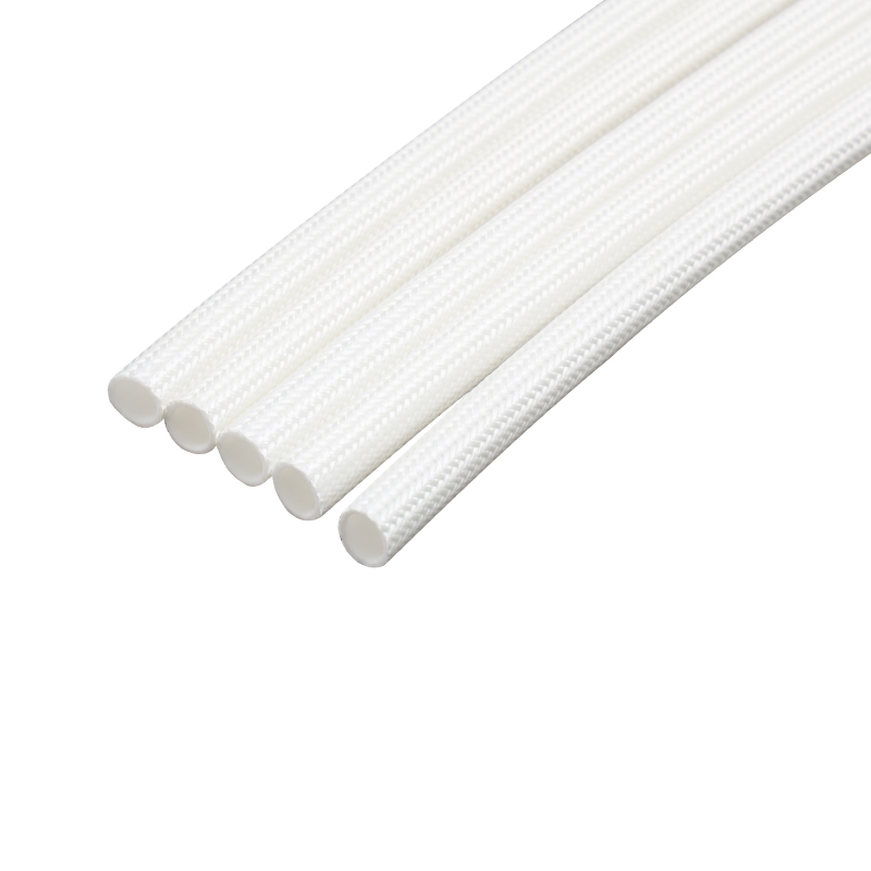 Silikonfiberglasshylse Høytemperaturbestandig silikonbelagt glassfiberflettet hylse Silikonfiberglasshylse Høytemperaturbestandig silikonbelagt glassfiberflettet hylse